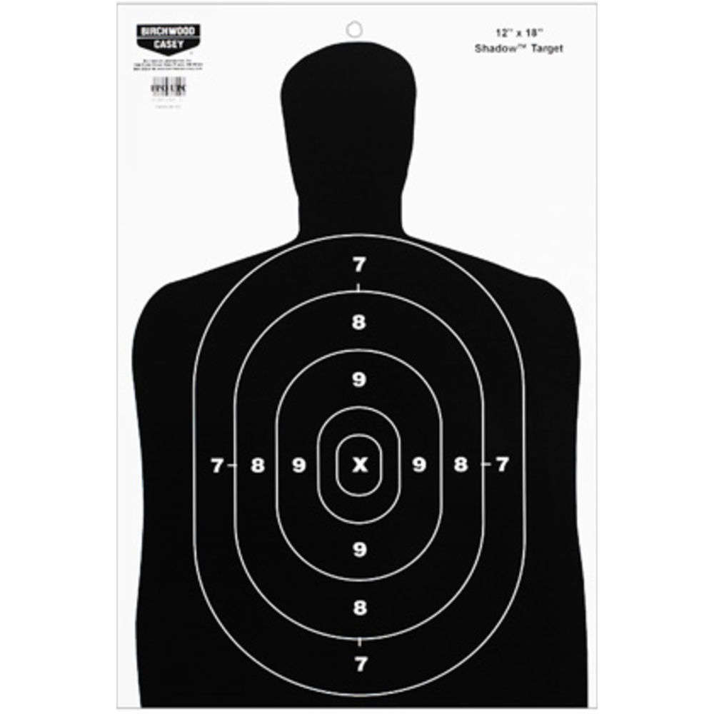 Targets Birchwood Casey 4.50" BC27 DIRTY BIRD 12X18IN SILH 100PK BOX